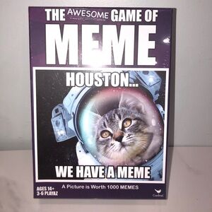The Awesome Game of Meme - Purple Board Game